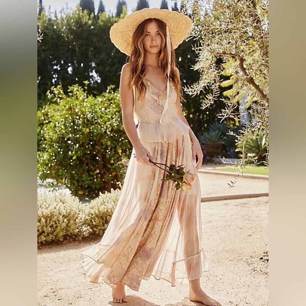 Free People Washed Ashore Maxi size Large